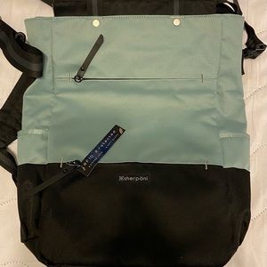sherpani brand new backpack , crossbody bag